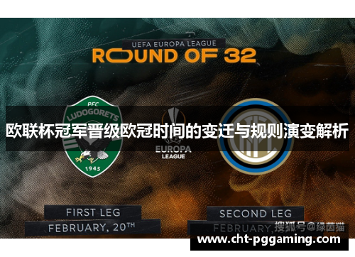 欧联杯冠军晋级欧冠时间的变迁与规则演变解析